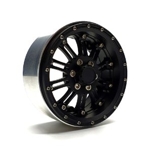 [매장입고][R30145]2.2 CN04 Aluminum beadlock wheels (Black) (4)