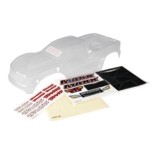 AX8911 Body, Maxx® (clear, untrimmed, requires painting)/ window masks/ decal sheet