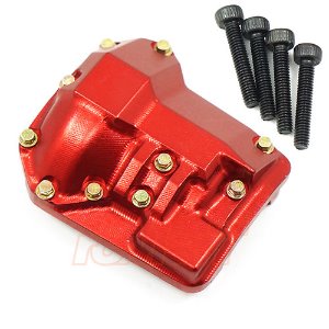 Aluminum CNC Protector Differential Case For For Traxxas TRX-4 Red