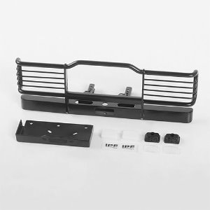 [#VVV-C0720] Camel Bumper W/ Winch Mount and IPF Lights for Traxxas TRX-4 Land Rover Defender