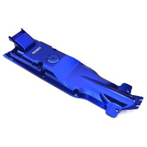 Billet Machined Alloy Center Skid Plate for Traxxas 1/10 E-Revo 2.0 (Blue)