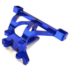 Billet Machined Front Body &amp; Pin Mount for Traxxas 1/10 E-Revo 2.0 (Blue)