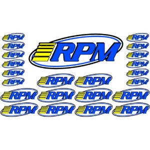 [#70005] RPM Pro Logo Decals (2 Sheets)