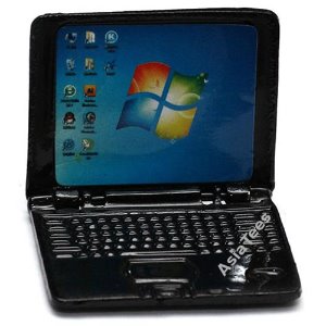 [#BRSCAC057BK] RC Scale Accessories - Laptop (Black - 메탈 재질 57g)