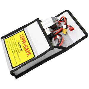 [#BM0137] Fireproof Lipo Battery Safety Bag - 155 x 175 x 45mm (Three-Dimensional)