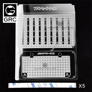 [매장입고][#GRC/G160C] Stainless Steel Trunk Plate for TRX6 G63 for Traxxas TRX-6