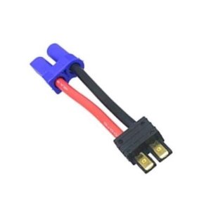 [#BM0159] Connector Adapter - TRX Male to EC5 Female (5cm/12AWG)