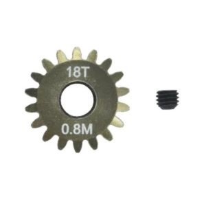 [AM-308018]Pinion Gear 0.8M 18T (7075 Hard）