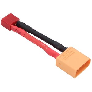 [#BM0151] Connector Adapter - Deans Female to XT90 Male 5cm/12AWG