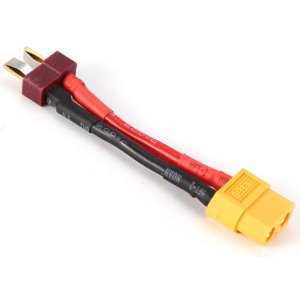 [#BM0048] Connector Adapter - Deans Male to XT60 Female 5cm/14AWG
