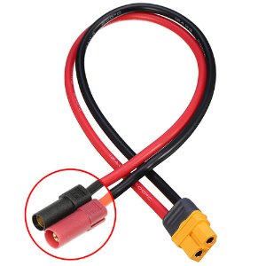 [#BM0222] Charging Lead - Amass XT60 Female to XT150 Male/12AWG Silicone Wire 20cm