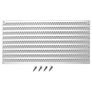 [#SCX3ZSP6-OC] Scale Accessories:Stainless Steel Front Grill For Trx4 Defender - 5PC Set