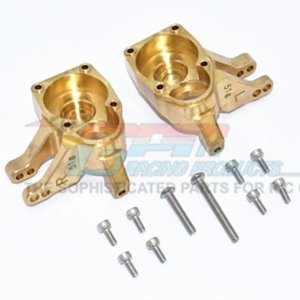 [#SCX3021BX-OC] Brass Inner Part Of Front Knuckle Arms - 12PC Set
