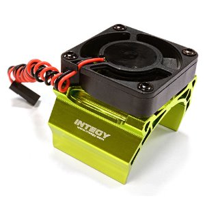 [#C25862GREEN] High Speed Cooling Fan+Heatsink Mount for 42mm O.D. Motor (Green)