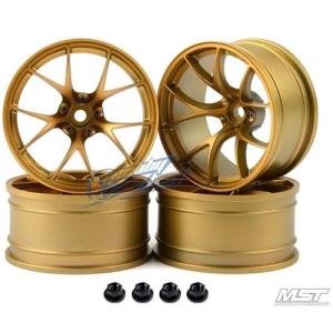 MST Gold RID RC 1/10 Drift Car Wheels offset 11 (4 PCS)
