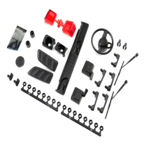 [AXI230022] Exterior Body Detail Parts Jeep JLU: SCX10 III 외부바디 디테일 파트