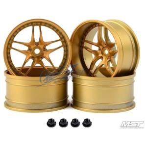 MST Gold FB RC 1/10 Drift Car Wheels offset 11 (4 PCS)