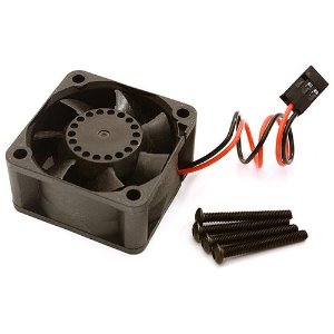 [#C28622] 40x40x20mm High Speed Cooling Fan 17k rpm w/ Futaba Plug 100mm Wire Harness (Replacement for C28596, C28598, C28600, C28606, C28852)
