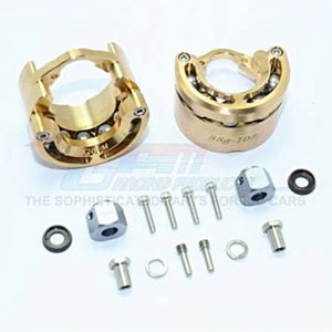 [#TRX4023X-OC] TRX-4 Brass Pendulum Wheel Knuckle Axle Weight +9mm Hex Adapter