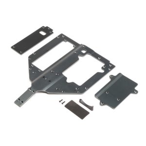 [LOS251083] Chassis, Motor &amp; Battery Cover Plates:SuperRockRey