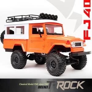 [매장입고]2.4G 1:12 mini trock 4WD Rc Car rock Vehicle Truck (미니 티락 FJ40) 오렌지