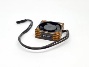 Alu. Fan for ESC &amp; Motor 30x30mm -Gold (#106006)
