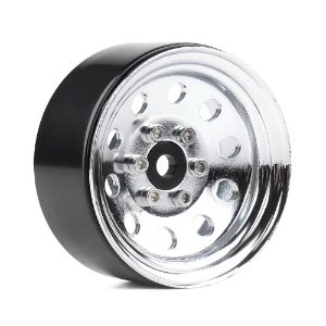 [R30242]1.9 CN08 Steel beadlock wheels (Chrome) (4)