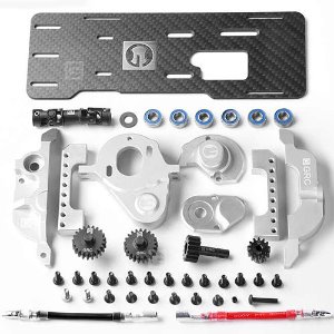 [#GRC/GAX0033] Front Motor Conversion Kit w/Aluminum Gearbox (for Traxxas TRX-4)