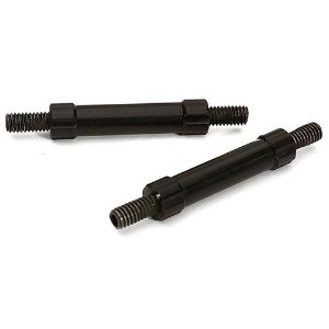 [#C28873BLACK] Billet Machined 25mm Aluminum Linkages (2) M4 Threaded for 1/10 Scale Crawler