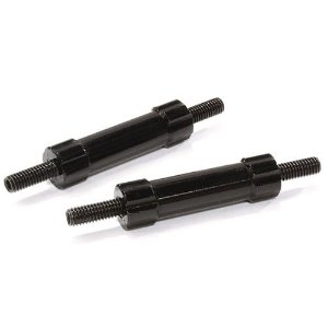 [#C28900BLACK] Billet Machined 35mm Aluminum Linkages (2) M3 Threaded for 1/10 Scale Crawler