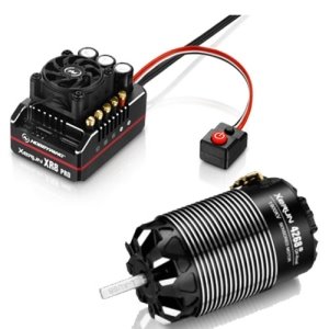 [38020427]XR8 PRO G2 ESC &amp; 4268 G3 OFF 1900KV MOTOR 모터 콤보 세트 (1/8 Sensord 모터변속기)