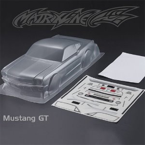 [매장입고][#PC201017] 1/10 Ford Mustang GT Body Shell (Clear｜미도색)