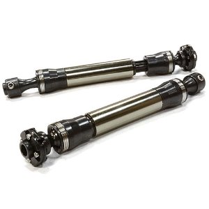 [#C26354GUN] Billet Machined Realistic Center Drive Shafts for Axial Wraith 2.2 Rock Racer