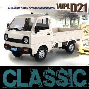 [][WPL D12]2.4G 1:10 mini truck Rc Car Truck  화이트