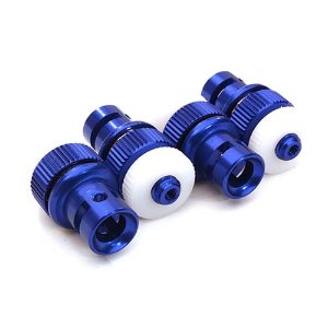 [#C27175BLUE] Magnetic Force Type Body Mounts for SCX-10 &amp; SCX10 II w/ 5.75mm Posts (Blue)