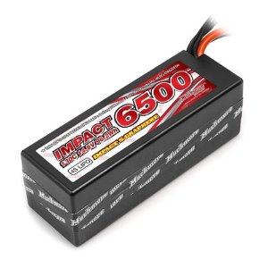 [MLSG-4S6500FD4] IMPACT &quot;Silicon Graphene&quot; FD4 Li-Po Battery 6500mAh/ 14.8V 130C XT90 Wire Hard Case