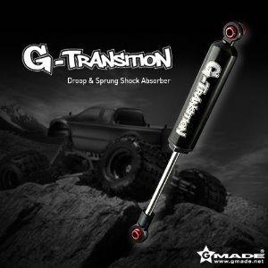 [GM20704]G-Transition Shock 블랙 90mm (4) (1/8 차량용)