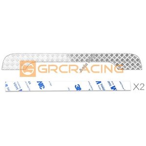 [#GRC/GAX0043DS] Tailgate Top Anti-skid Plate Silver for Traxxas TRX-4