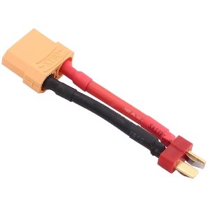 [#BM0152]Connector Adapter - Deans Male to XT90 Female (5cm/12AWG)