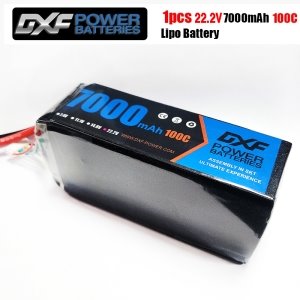 [dxf6s7000] DXF 배터리 소프트 리튬 22.2v 7000mah 100c(6S) 딘스짹