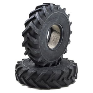 [#Z-T0115] [2개] Mud Basher 1.9&quot; Scale Tractor Tires (크기 113.9 x 31.8mm)