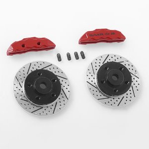 [#Z-S1712] [2개] Baer Brake Systems Rotor and Caliper Set for 1.9&quot; 5 Lug Steel Wheels