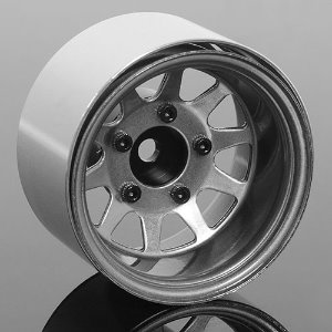 [#Z-W0286] [4개] Deep Dish Wagon 1.55&quot; Stamped Steel Beadlock Wheels (Clear)