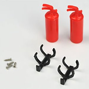 [#97400346] [2개입] 1/10 Scale Fire Extinguisher Kit (완성품)