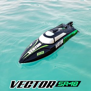 [R30201]Vector SR48 Auto Self-Righting Boat PNP (조종기 , 배터리 별매)