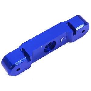 [#C29360BLUE] Billet Machined Front-Front Arm Brace for Traxxas 1/10 Maxx Truck 4S