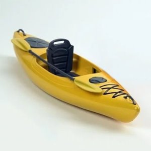 [#97400686] Scale Canoe/Kayak Kit - L310 x W75 x H30mm (6~7인치 피규어 탑승 가능｜미도색｜미조립)