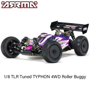 [ARA8306] ARRMA 1:8 TLR Tuned TYPHON 4WD Roller Buggy, Pink/Purple