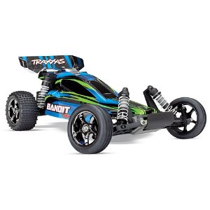 [#CB24076-4-BLUE] Bandit VXL: 1/10 Scale Off-Road Buggy with TQi Traxxas Link™ Enabled 2.4GHz Radio System &amp; Traxxas Stability Management (TSM)®