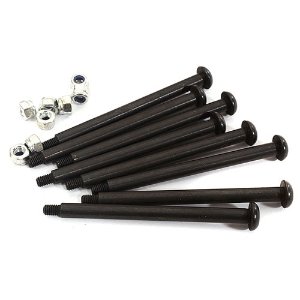 [#C30599] Stainless Steel Suspension Pins (8) for Traxxas 1/10 Maxx Truck 4S